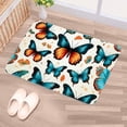 thumbnail image 5 of Butterfly Non-Slip Machine Washable Polyester Kitchen Mat Indoor Rug Kitchen Rug, 5 of 6