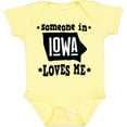 thumbnail image 3 of Inktastic Someone in Iowa Loves Me Souvenir Boys or Girls Baby Bodysuit, 3 of 5