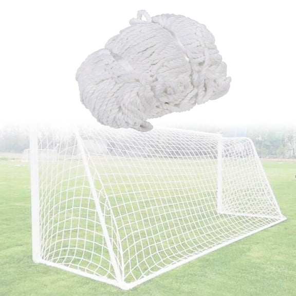 Goal Net, Full Size Football Soccer Net Sports Replacement Soccer Goal Post Net for Sports Match Training, Soccer Net