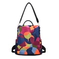 thumbnail image 2 of Mochila Turística Mochilas escolares de viaje Oxford para mujer, mochilas antirrobo para niñas (multicolor) Likrtyny Para Estrenar, 2 of 7