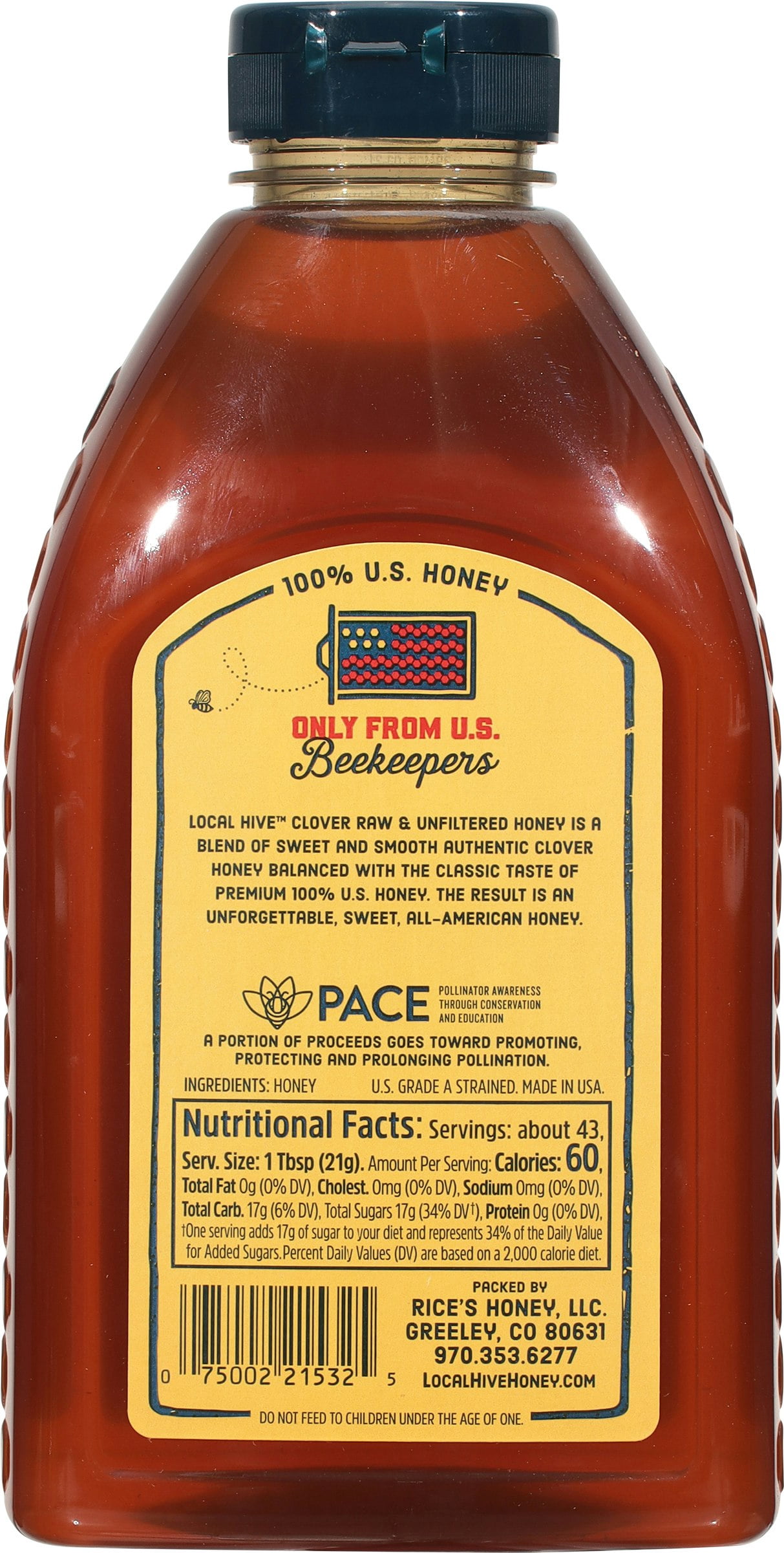 Local Hive Honey Clover (Pack of 6)