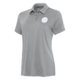 thumbnail image 2 of Women's Antigua  Gray Pittsburgh Steelers Reprocess Polo, 2 of 4