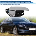 thumbnail image 2 of Mango de puerta interior del lado del pasajero delantero y del lado trasero derecho para Hyundai Sonata 2001-2005 Negro Cromo 1 Pc, 2 of 6