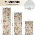 thumbnail image 4 of Pioneer Flower Floral Print Pattern Kitchen Rugs Sets Of 3,Kitchen Runner Rugs Non Skid Washable,Decorative Kitchen Floor Mats for Kitchen,Sink,Laundry,17"x30"+ 17"x47" + 17"x59", 4 of 6