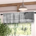 thumbnail image 6 of Grey Abstract Blackout Kitchen Curtains Tiers and Valances Set 3 Piece for Windows Modern Art Kitchen Window Curtains Set,Contemporary Trendy Valances for Living Room(36" Tiers Set), 6 of 6