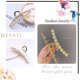 thumbnail image 4 of Pinzas para el pelo CHAO pequeñas de ópalo de 11 cm para mujeres y niñas antideslizantes, 4 of 5