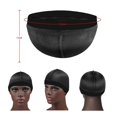 thumbnail image 2 of 2pcs Silky Stocking Wave Caps For Men, Doo Rags Compression Cap (black), 2 of 5