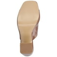 thumbnail image 5 of Journee Womens Ezzlynn Structured Heel Slip On Platform Dress Sandals, 5 of 9