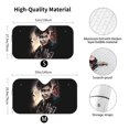 thumbnail image 3 of Windshield Sun Shade Foldable Car Front Window Sunshade For Car Suv Trucks Vans - Best Heat Shield Blocker Visor Cover Blocks Uv Rays And Keeps Your Vehicle Cool-Medium, 3 of 5