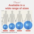 thumbnail image 2 of Exercise Ball For Balance And Stability Fitness Exercise Yoga Pilates55 Cm, 2 of 5