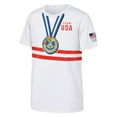 thumbnail image 2 of Youth White Team USA Looney Tunes Gold Medal Winner T-Shirt, 2 of 3