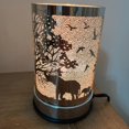 thumbnail image 5 of 7" Touch lamp/Essential Oil Burner/Fragrance Wax Melts Warmer/Silver Elephant Table Decor, 5 of 5