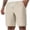 Khaki, variant on EOYWHK Athletic Shorts with Pockets Drawstring Outdoor Mens Shorts Athletic Soft Lightweight Breathable Elastic Waist Shorts for Men Army Green, Size L