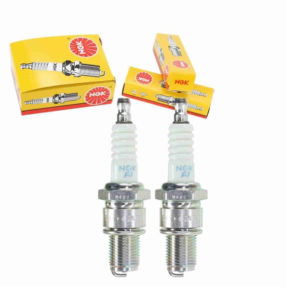 2 pc NGK 6282 Standard Spark Plugs for 22401-12E17 22401-19V67 3010 61830072304 8LCR 8LPR AGPS12C CW8LCR Q22PR-U Ignition Wire Secondary Fits select: 1985-1988,1993 SAAB 900