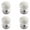 White Marble, variant on 4 Pack Marble Cabinet Knobs Modern Furniture Decorative Round Ball Pull, Marble Grain Single Hole Knob for Kitchen Bathroom Hardware Handles Solid Dresser Drawer Handle