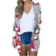 thumbnail image 2 of Puntoco Mujer Moda Impreso Abrigo Manga Larga Cárdigan Suelto Casual Blusa Tops Puntoco Puntoco-1, 2 of 6