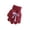 Watermelon Red, variant on Lovzfmll Kids' Knit Gloves with Bow, Kids's Full Finger Outdoor Gloves, Solid Color Winter Warmth for Girls Ages 3-11 Years, Watermelon Red