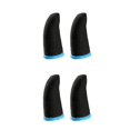 thumbnail image 2 of maskred 2 Pcs Gaming Sweat-proof Gloves Touch Screen Sleeves Breathable Non-scratch Fingertips Cover Portable for Smartphone Black Blue 2Set, 2 of 6