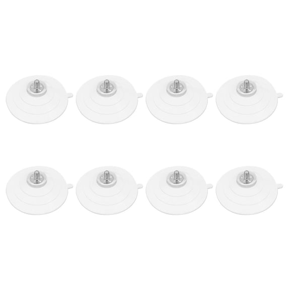 HINTRMENT Furniture Suction Cups Threaded Design Pvc and Metal 8Pcs for Windows and Doors Secure Hold