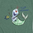 thumbnail image 3 of Frozen - Olaf Presents - Olaf Ariel - Women's Short Sleeve Graphic T-Shirt, 3 of 5