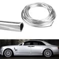 thumbnail image 3 of Htwon 16FT Chrome Car Door Edge Molding Trim Seal Strip Scratch Protector Guard Decor, 3 of 9