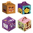 thumbnail image 2 of Oleegame 2PC Produce Storage 4 Halloween Birthday Gift Box Halloween Trick Or Boxes Pumpkin Box Halloween Birthday Paper Box Halloween Cardboard Box Green, 2 of 9