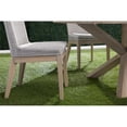 thumbnail image 3 of Pemberly Row Rope Weave Outdoor Dining Chair in Gray (Set of 2), 3 of 15