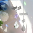 thumbnail image 3 of Atrapasueños de cristal Wdftyju colgante de arcoíris estrella luna, 3 of 8