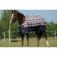 thumbnail image 5 of Weatherbeeta Comfitec Essential Standard Neck Turnout Blanket (220g Medium), Black Western Print, Size: 69, 5 of 5