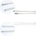 thumbnail image 3 of Kitchen Tongs, Stainless Steel Kitchen Tongs, Large Kitchen Tongs, Precision Kitchen Tongs, Kitchen Tweezers, Barbecue Tongs for Cooking, Flat Kitchen Tongs, 2 Pieces, 30cm, 3 of 5
