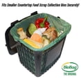 thumbnail image 3 of BioBag (USA), The Original Compostable Bag, 2.6 Gallon, 100 Total Count, 100% Certified Compostable Kitchen Food Scrap Bags, Kitchen Compost Bin Compatible, 3 of 9