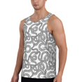 thumbnail image 2 of Haiem Snake Men Workout Tank Top Gym Bodybuilding Sleeveless Muscle T Shirts Athletic Tank Breathable Workout Shirt-, 2 of 9