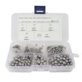 thumbnail image 1 of 500 Pieces Auto Loose Bearing Balls Assorted Loose Bicycle Precision Sizes Wheel Bearings 3/16 Motorcycle Smooth Ball Assortment Wear-resistant, 1 of 8