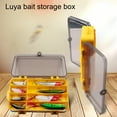 thumbnail image 2 of Double Sided Multi Compartments Fishing Tackle Box Bait Lure Hook Storage Case, 2 of 7