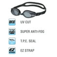 thumbnail image 3 of VIEW Swimming Gear V-825 Solace Fitness Swim Goggles, Black, 3 of 8