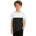 thumbnail image 6 of ATOGUTA T Shirts Boys Short Sleeve Crew Neck Summer Trendy T-Shirts Clothes for Teen Boys Black, Size 2T-13, 6 of 6