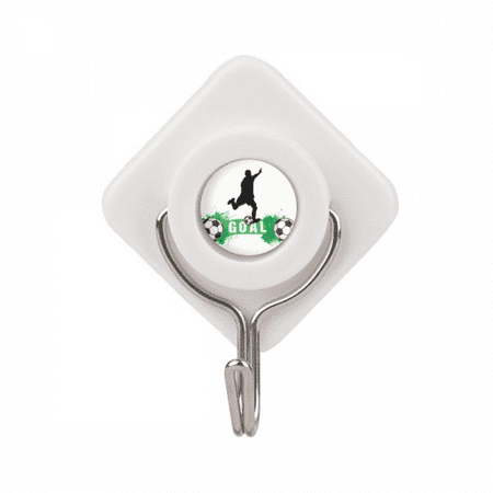 

Penalty Soccer Football Sports Text Adhesive Wall Hooks Hanging Self Sticky