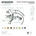 thumbnail image 2 of Kingston Brass KS266SN Adjustable Center Wall Mount Tub KS266SN, 2 of 7