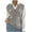 Gray, variant on successthop Sweater Vest Women Button Up Floral Ribbed Sleeveless Tops Oversized V Neck Trendy Sweaters Solid Clothes