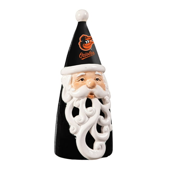 Baltimore Orioles 8" LED Santa Statue