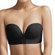 thumbnail image 2 of Gibobby Brasier Cierre Frontal Cómodo botón frontal para mujer, a la moda, ajustable, antideslizante, sin rastro, sin borde de, sujetador sexy(Negro,36), 2 of 5