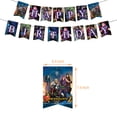 thumbnail image 5 of Disney Descendants 2 Theme Birthday Party Decoration Balloon Backdrop Cake Topper Party Supplies Baby Shower, 5 of 5