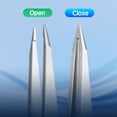 thumbnail image 4 of Pinza de punta Velodios de acero inoxidable para vello facial, 4 of 7