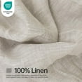 thumbnail image 2 of Simple&Opulence 100% Linen Sheet Set Solid Color- 6 Pcs Washed French Flax Bed Sheets (1 Flat Sheet, 1 Fitted Sheet, 4 Pillowcases) - Breathable Home Collection (Basic Linen, King), 2 of 8