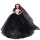 thumbnail image 5 of Muñeca Barbie, 5 uds., vestido colorido, vestido de novia grande, vestido esponjoso, falda, conjunto de juguetes para niña, 5 of 5