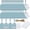 Azure, variant on GBBG 48 Sets Leather Luggage Tags Bulk Wedding Favors Luggage Tags for Guests Bridal Gifts Wedding Bridal Shower Gift PU Leather with Name ID Card Tag for Guests
