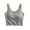 Gray, variant on Tnhcen Women's Summer Solid Color Camisole with Built-in Bra Lace Trim Spaghetti Strap Bow Decoration Sleeveless Sleepwear for S-XL