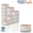 thumbnail image 2 of Hyoola, 4.5 Hour Natural White Beeswax Tealight Candles - In Clear Plastic (36 Pack), 2 of 5
