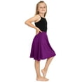 thumbnail image 4 of Stretch Is Comfort Girl's Knee Length A-Line Skirt Purple X-Large, 4 of 7