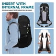 thumbnail image 2 of Mochila de Senderismo N NEVO RHINO con armazón interno 50/60/65/70/80L, 2 of 6
